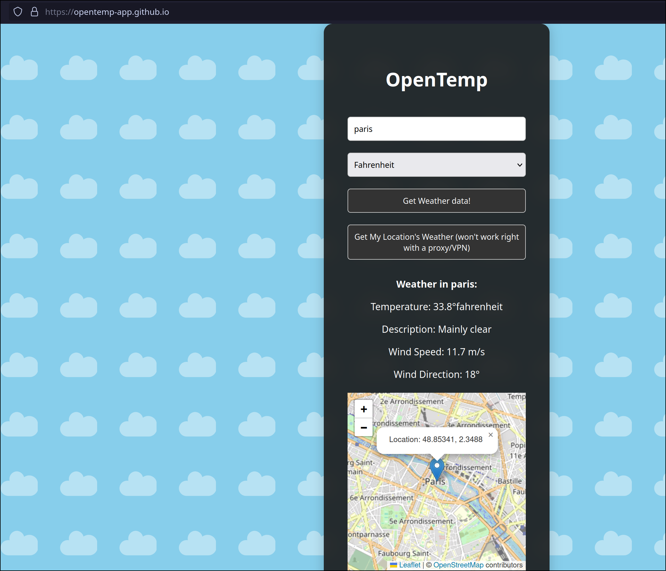 Weather App Screenshot 2